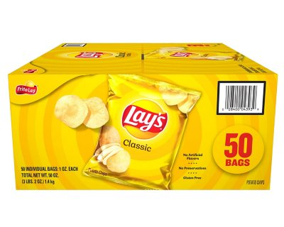FRITOLAY LAYS CLASSIC 1OZ 50CT