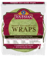 WRP SPINACH 12" 12PK 6 CS