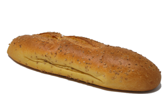 HOAGIE ROLL SESAME 10" DEL DZ
