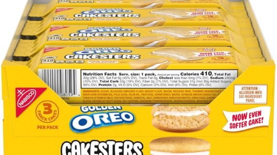 GOLDEN OREO CAKESTERS