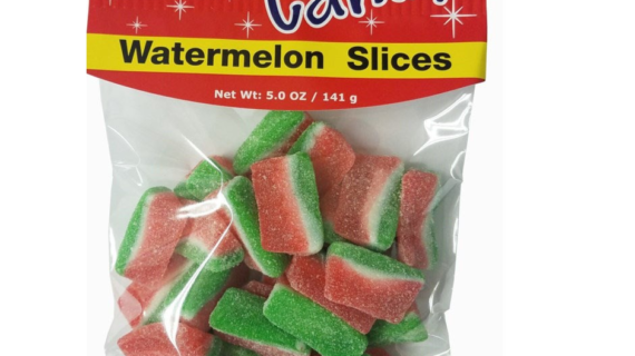 HANDY CANDY PEG BAG WATERMELON SLICEZ 4OZ
