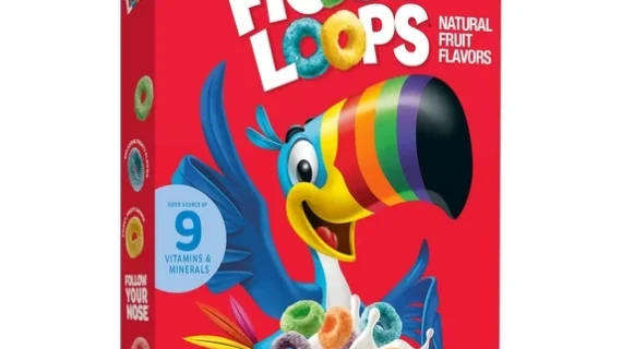 KELLOGGS FROOT LOOPS CEREAL 8.9OZ