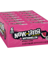 NOW & LATER WATERMELON CHEWS 24PK