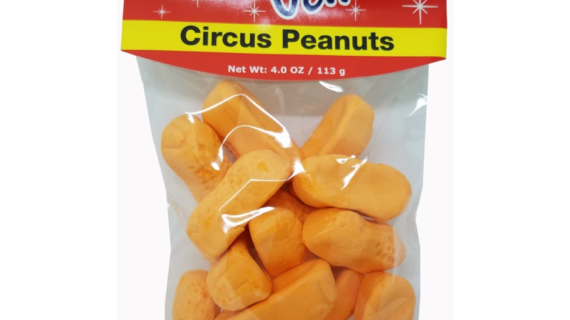 HANDY CANDY PEG BAG CIRCUS PEANUTS 3OZ