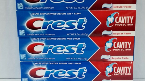 CREST TOOTHPASTE REGULAR 4PK 8.2OZ