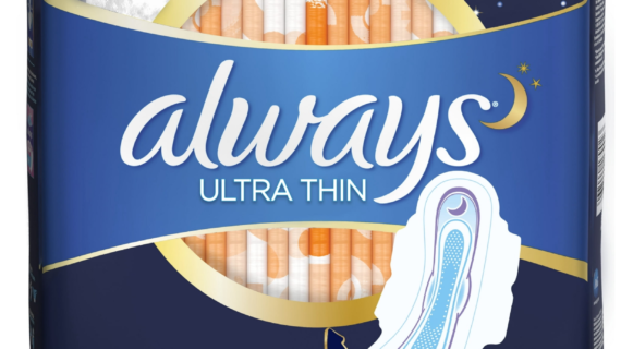 ALWAYS MAXI PADS OVERNIGHT LEAK GUARD SIZE-4 16CT