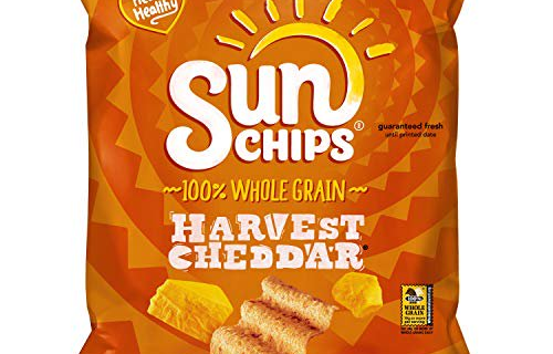 XVL SUNCHIPS WHOLE GRAIN RICH HARVEST CHEDDAR