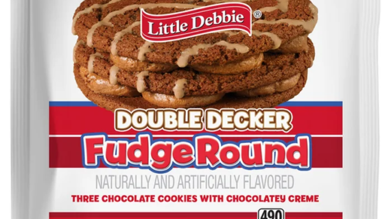 LITTLE DEBBIE DD FUDGE ROUND NP 6pk