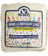 NEMO'S VANILLA BIRTHDAY SQUARE
