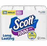 SCOTT TISSUE PAPER 36 CT