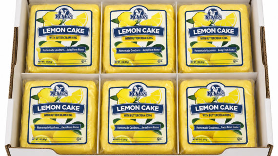 NEMO'S LEMON CAKE SQUARE 6pk