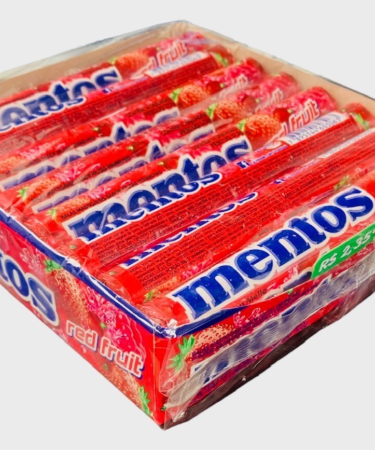 MENTOS ROLL STRAWBERRY 16PK