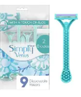GILLETTE RAZOR 9 CT SIMPLY VENUS 4 PK