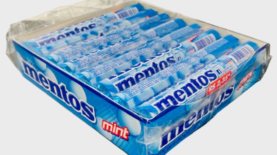 MENTOS ROLL MINT 16PK