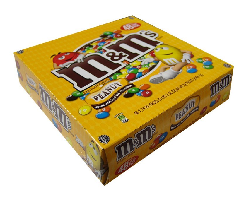 M&M PEANUT 48CT 1.74OZ