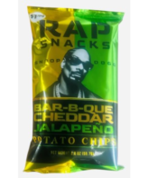 RAP SNACKS SNOOP DOG CGEDDAR BBQ JALAPENO