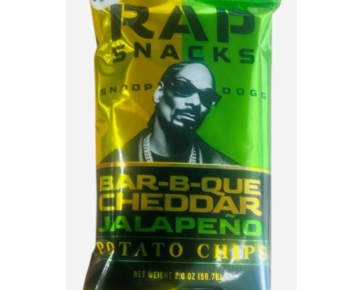 RAP SNACKS SNOOP DOG CGEDDAR BBQ JALAPENO