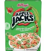 KELLOGGS APPLE JACKS CEREAL 8.9OZ