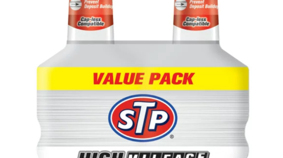 STP HIGH MILEAGE FUEL INJECTOR&CARBURETOR TREATMENT 2PK 5.25OZ