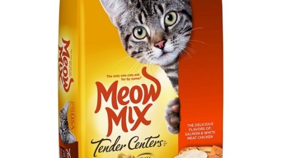 MEOW MIX TENDER CENTERS CHICKEN/SALMON 3LB