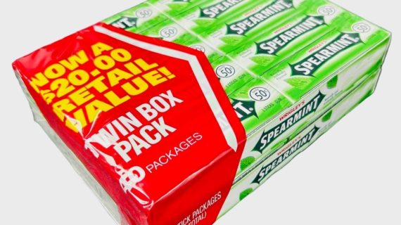 WRIGLEY'S SPEARMINT STICKS 40PK