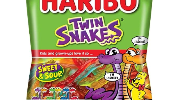 HARIBO TWIN SNAKES 4OZ