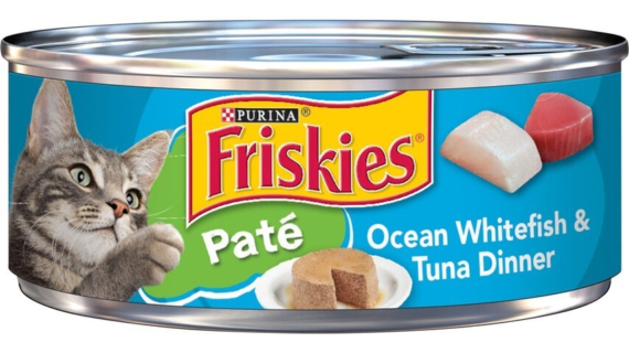 FRISKIES PATE OCEAN WHITEFISH & TUNA 5.5OZ