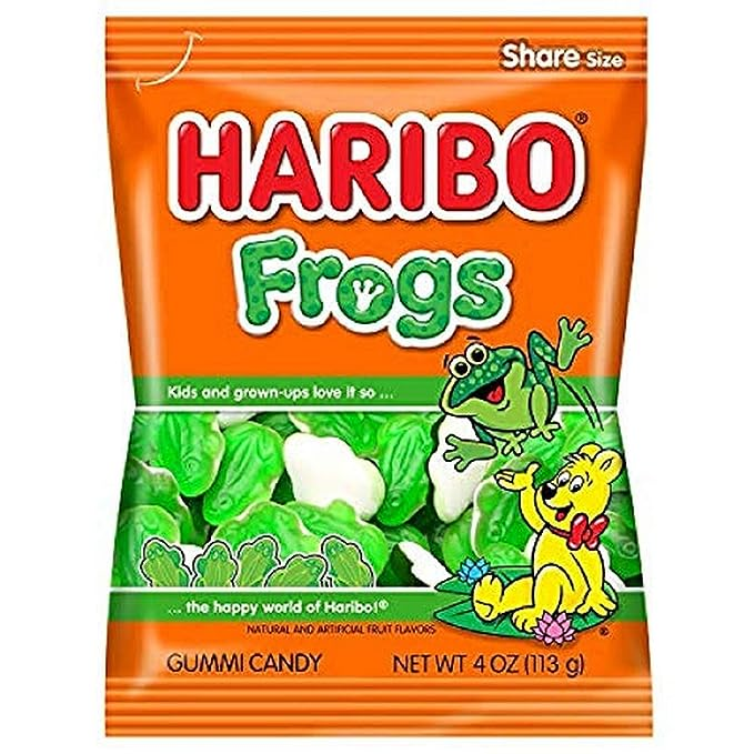 HARIBO FROGS 4OZ