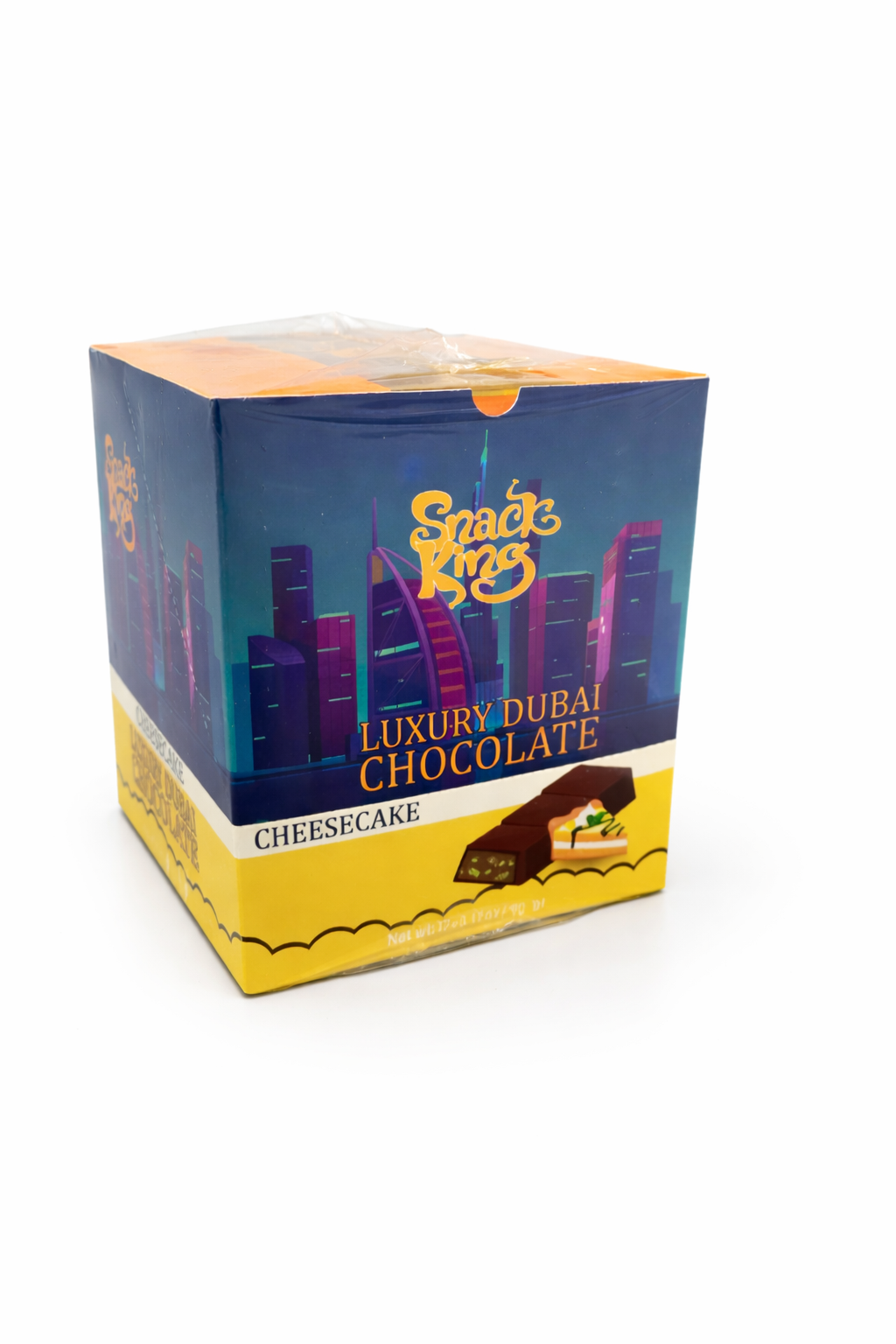 LUXURY DUBAI CHOCOLATE CHEESE CAKE 12CT