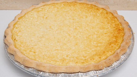 PIE COCONUT CUSTARD 10" EA