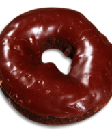 DONUT DOUBLE CHOCOLATE DOZEN